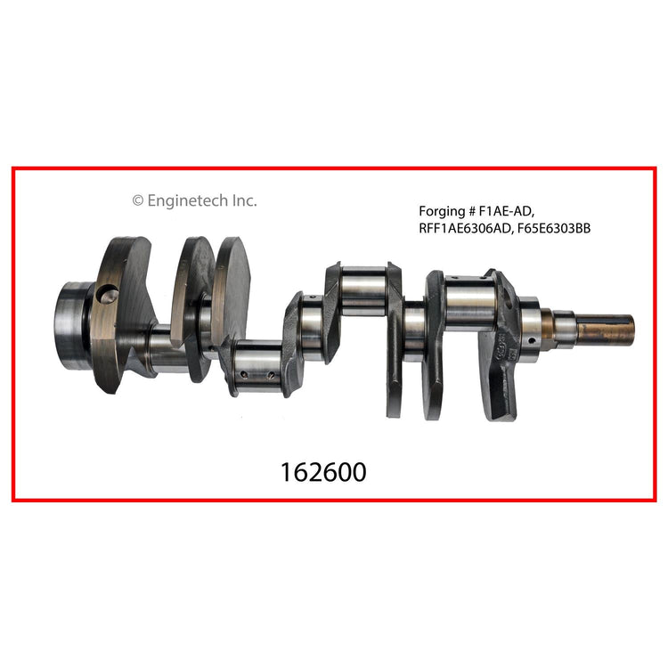 Enginetech Remanufactured Engine Crankshaft Kit with Main and Rod Bearings for 2004 Ford Vehicles