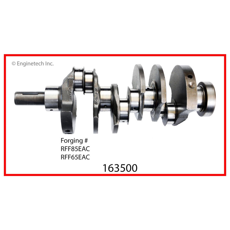 Enginetech Remanufactured Engine Crankshaft Kit with Main and Rod Bearings for Ford and Mercury Vehicles