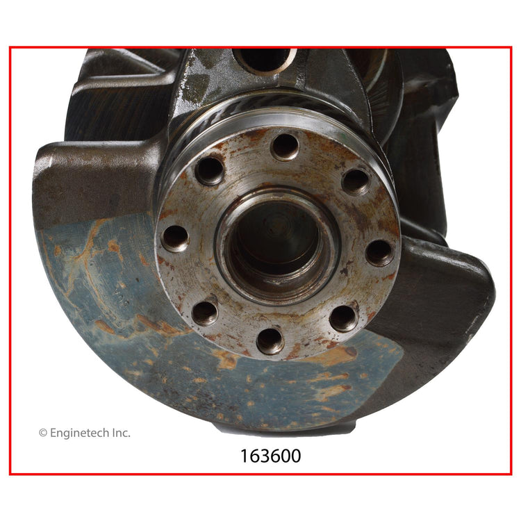 Enginetech Remanufactured Engine Crankshaft Kit with Main and Rod Bearings – Part 163700