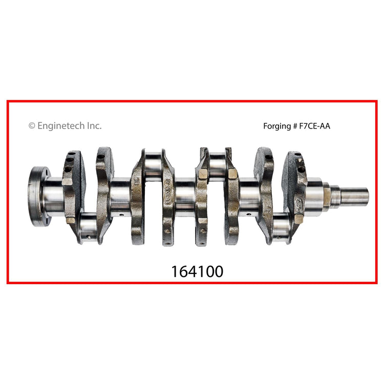 Enginetech Remanufactured Engine Crankshaft Kit with Main and Rod Bearings for Ford Focus and Escort