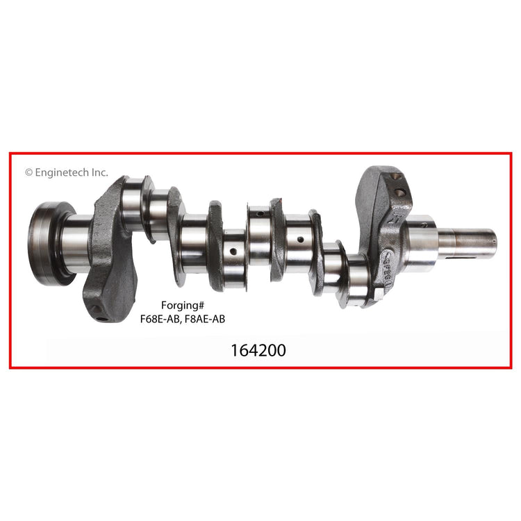 Enginetech Remanufactured Engine Crankshaft Kit with Main and Rod Bearings for Ford Mustang & Windstar (Part #164200)