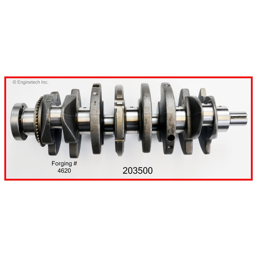 Enginetech Remanufactured Engine Crankshaft Kit with Main and Rod Bearings for 1996-2002 Chevrolet Cavalier and Buick Skylark
