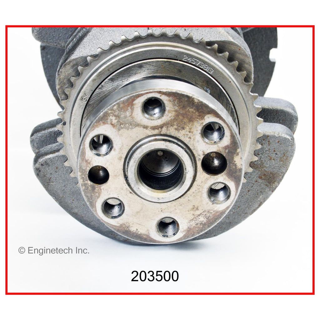 Enginetech Remanufactured Engine Crankshaft Kit with Main and Rod Bearings for 1996-2002 Chevrolet Cavalier and Buick Skylark