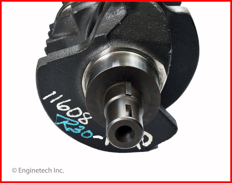 Enginetech Remanufactured Engine Crankshaft Kit with Main and Rod Bearings for Jeep Cherokee, Comanche, and Wagoneer (Part #252900)