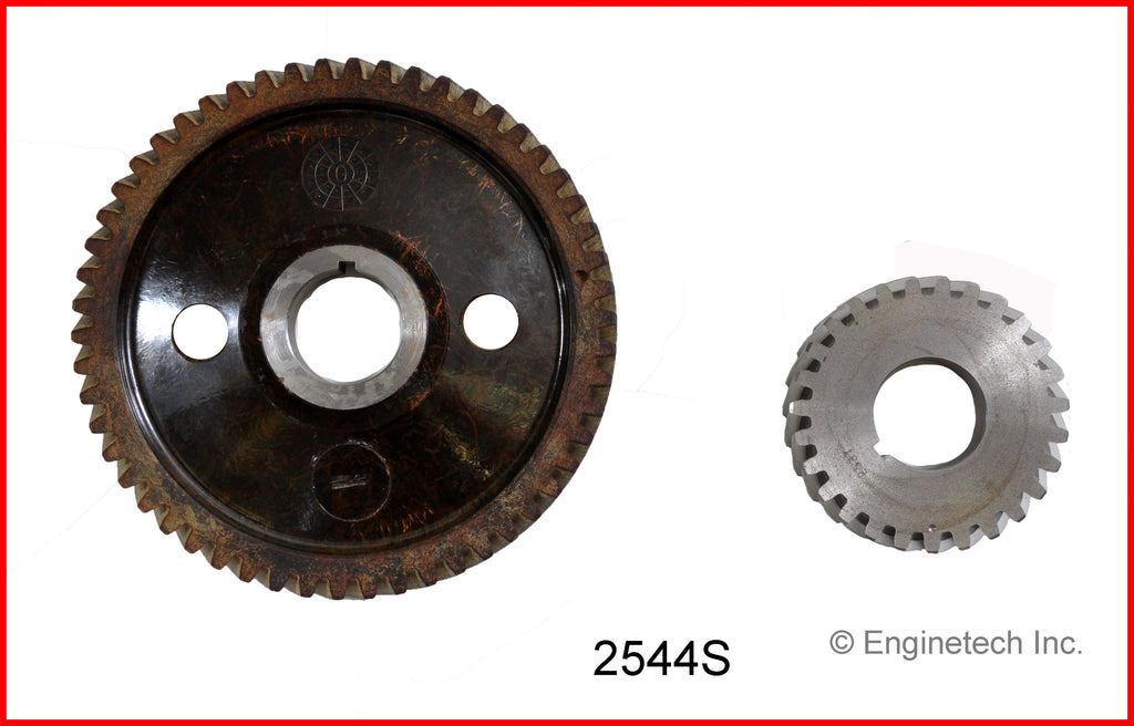Enginetech 2544S Engine Timing Crankshaft Gear Fiber for Buick, Chevrolet, and Pontiac Engines