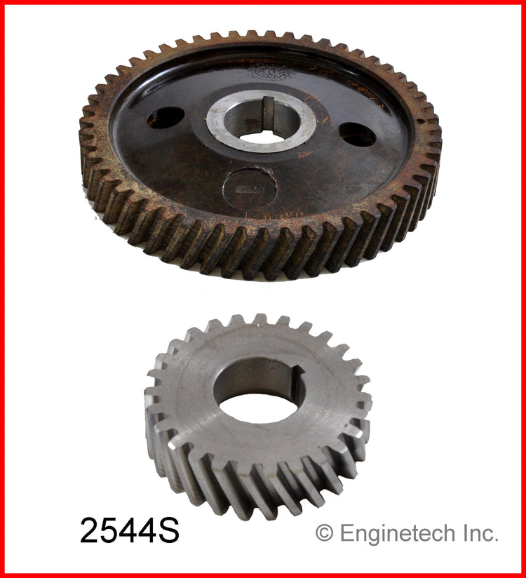 Enginetech 2544S Engine Timing Crankshaft Gear Fiber for Buick, Chevrolet, and Pontiac Engines