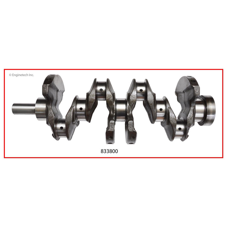 Enginetech Remanufactured Engine Crankshaft Kit with Main and Rod Bearings for Nissan 240SX, Frontier, Xterra