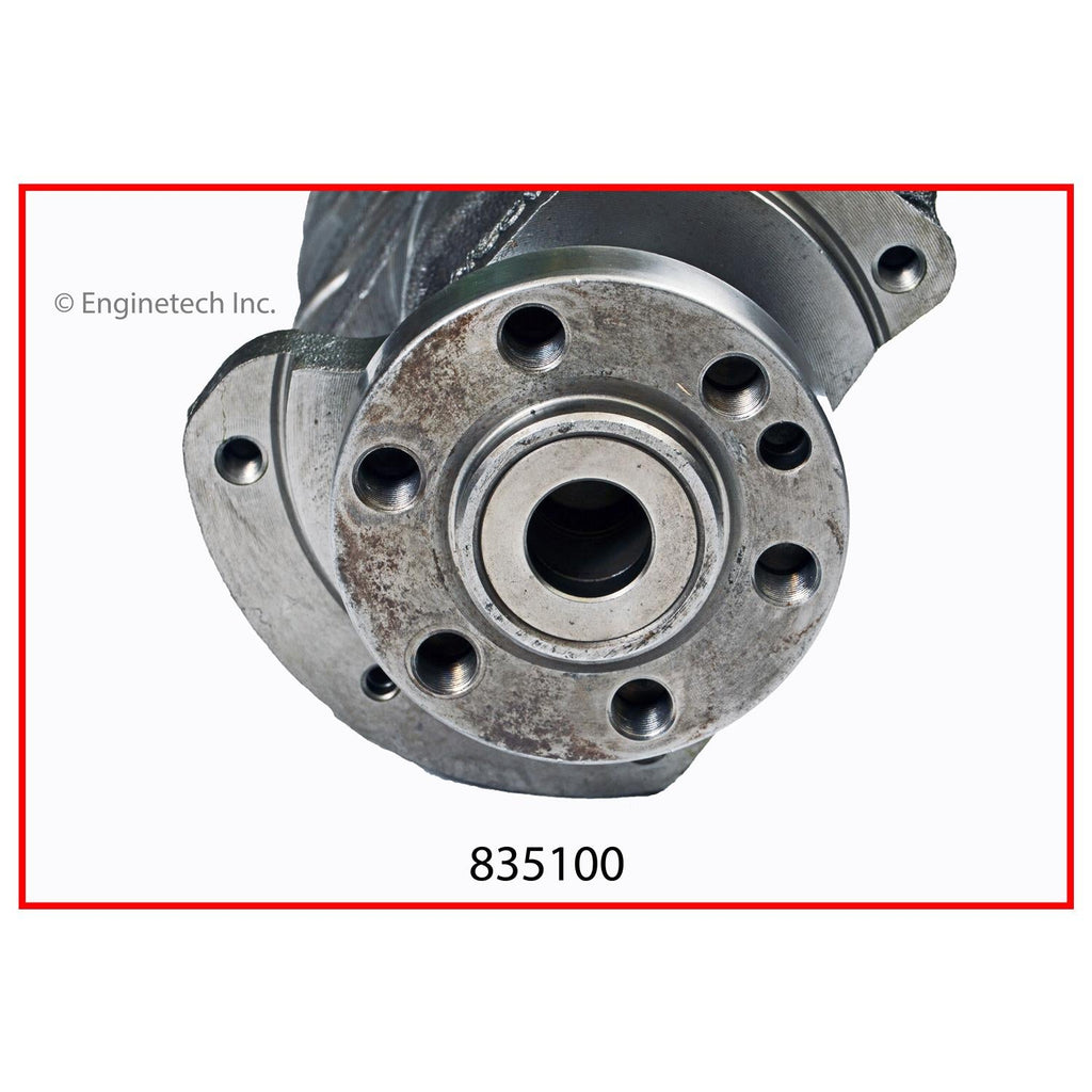 Enginetech Remanufactured Engine Crankshaft Kit with Main and Rod Bearings for Nissan Vehicles