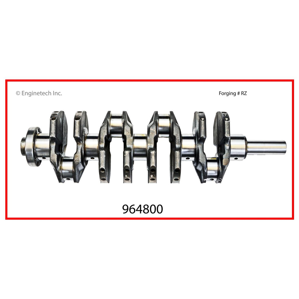 Enginetech Remanufactured Engine Crankshaft Kit with Main and Rod Bearings for Toyota Tacoma and T100