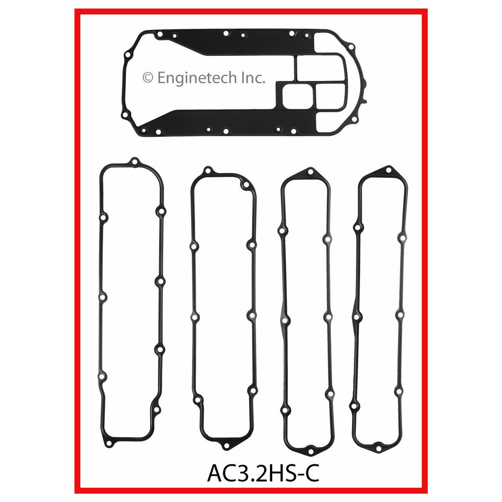 Enginetech AC3.2HS-CWB Engine Cylinder Head Gasket Set with Head Bolts for Acura Vehicles