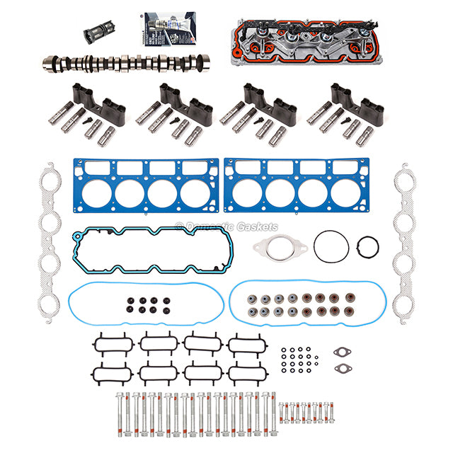 06-09 GM Chevrolet 5.3L AFM Replacement Kit Gaskets Lifters Bolts VLOM Camshaft