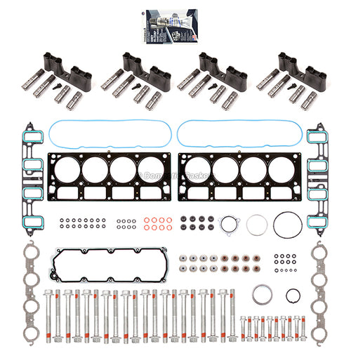 GM 6.0 AFM Lifter Replacement Kit Head Gasket Set Bolts Lifters and Guides