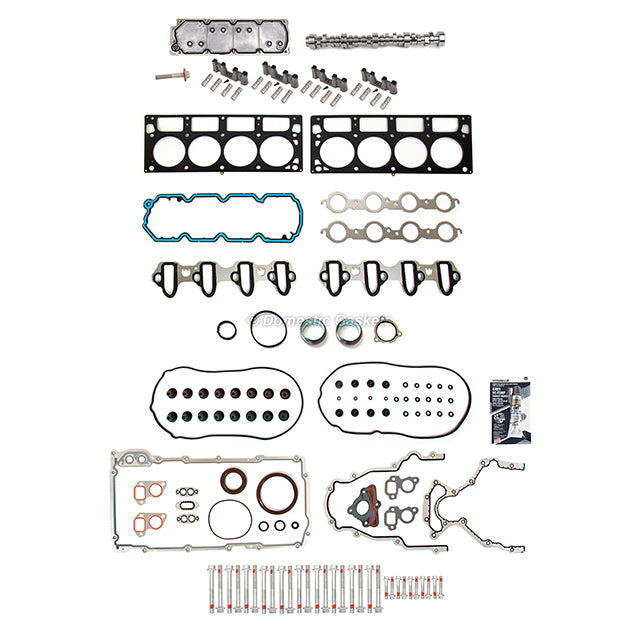Non-AFM DOD Gasket Lifters Kit Fit 10-13 Chevy Cadillac GMC Sierra 1500 6.0L