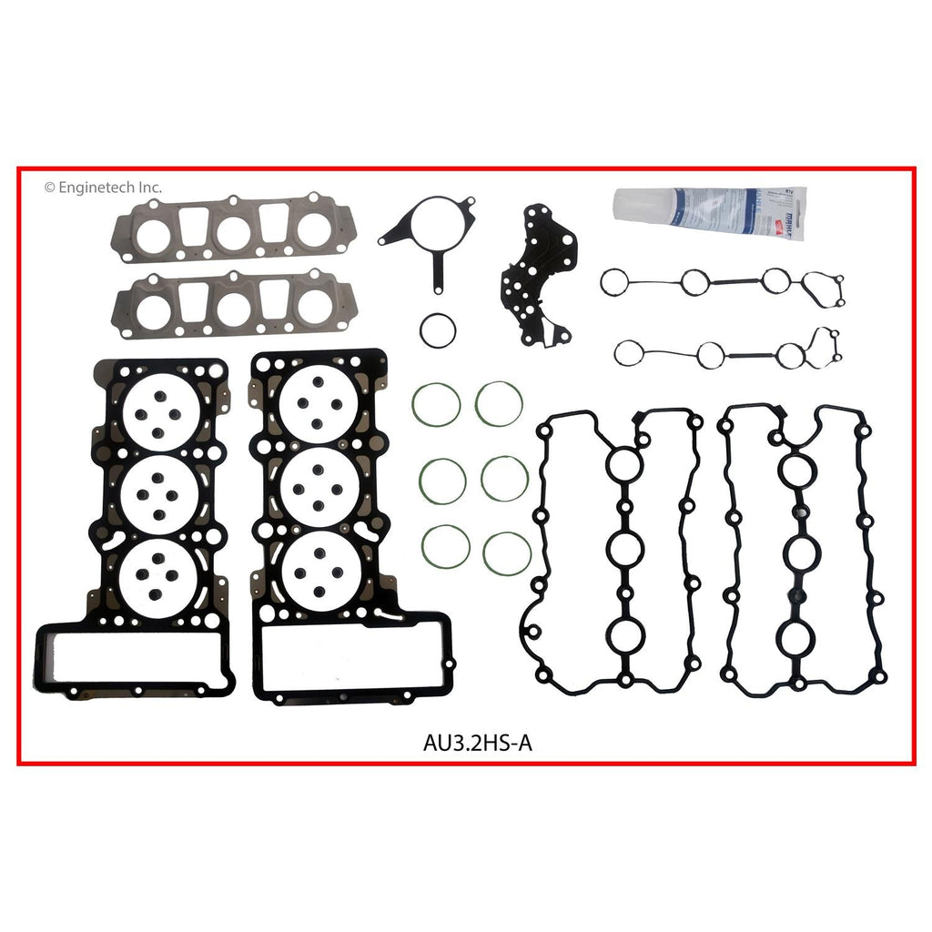 Enginetech AU3.2HS-A Engine Cylinder Head Gasket Set for Audi A4 and A6 Quattro Models