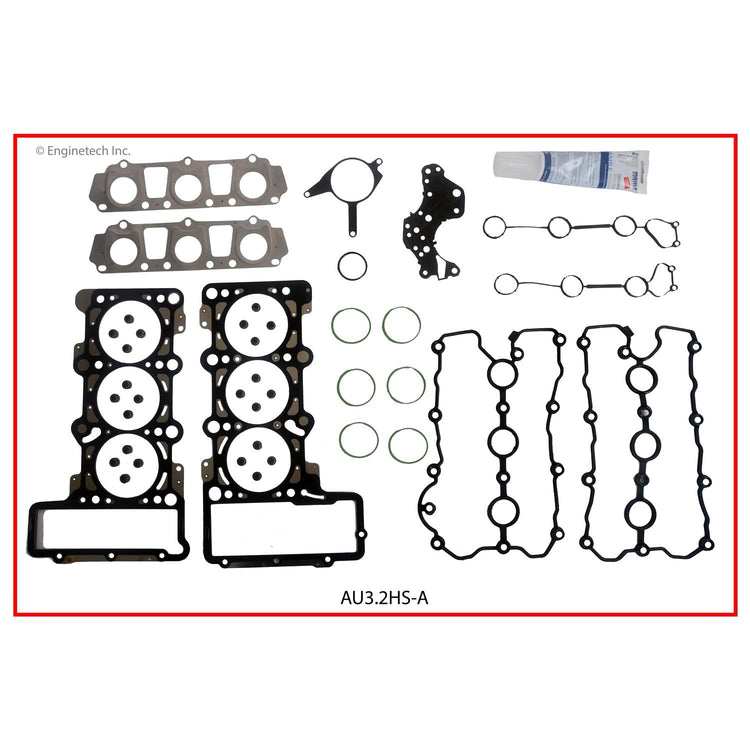 Enginetech AU3.2HS-A Engine Cylinder Head Gasket Set for Audi A4 and A6 Quattro Models