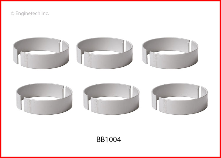 Enginetech BB1004STD Engine Full Connecting Rod Bearing Set for Kia and Hyundai Models