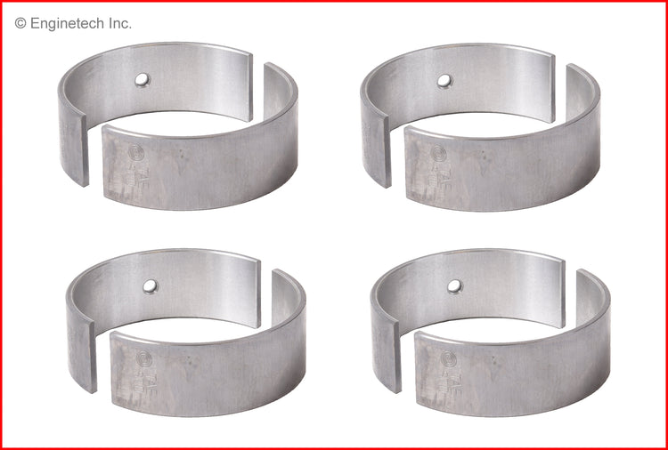 Enginetech BB1006.25 Engine Full Connecting Rod Bearing Set for Nissan Versa (2012-2017)