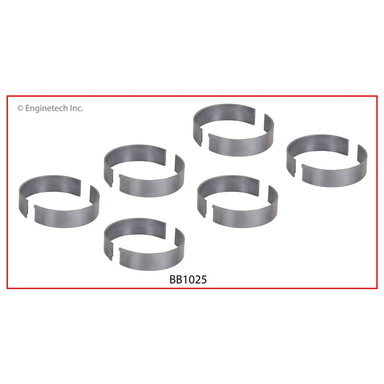 Enginetech BB1025.25 Engine Full Connecting Rod Bearing Set for Honda Accord and Acura CL