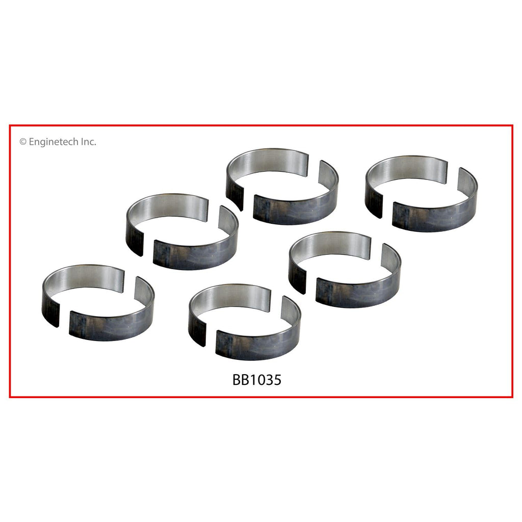 Enginetech BB1035.25 Engine Full Connecting Rod Bearing Set for Lexus and Toyota Models