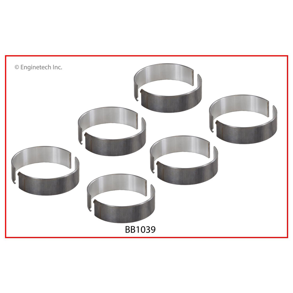 Enginetech BB1039.25 Engine Full Connecting Rod Bearing Set for Audi A3 and TT Quattro Models