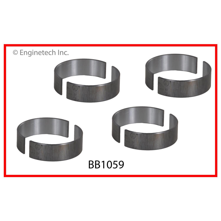 Enginetech BB1059.25 Engine Full Connecting Rod Bearing Set for Toyota and Lexus Models