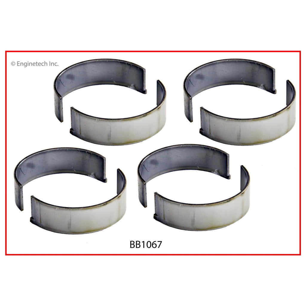 Enginetech BB1067STD Engine Full Connecting Rod Bearing Set for Subaru and Saab Vehicles