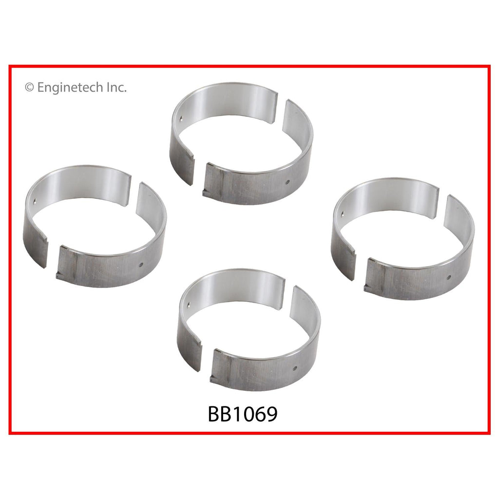 Enginetech BB1069.25 Engine Full Connecting Rod Bearing Set for Mitsubishi Lancer