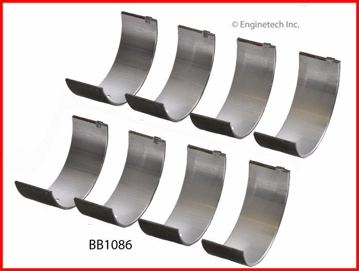 Enginetech BB1086.50 Engine Full Connecting Rod Bearing Set for Ford and Mazda Vehicles