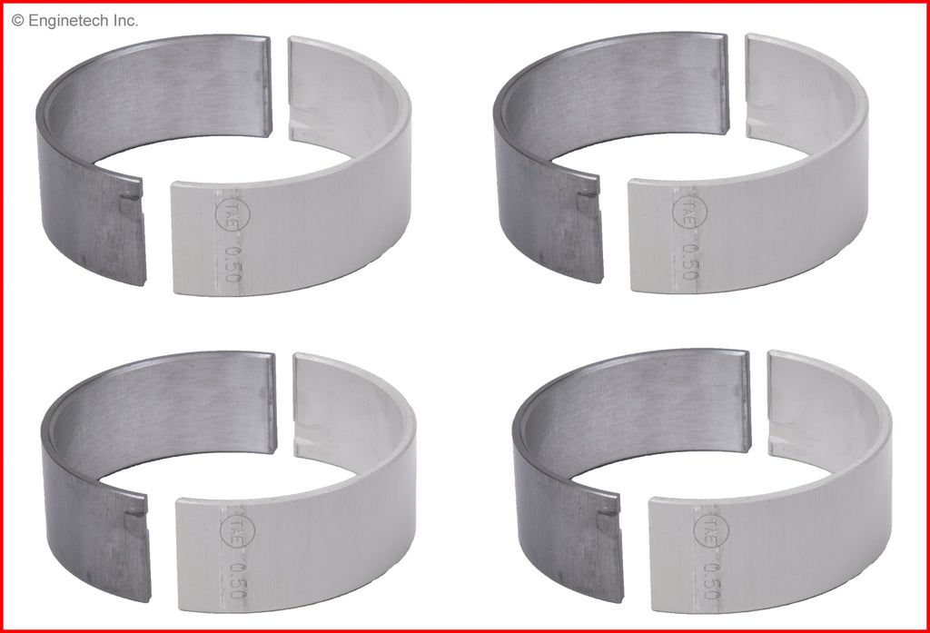 Enginetech BB1100.75 Engine Full Connecting Rod Bearing Set for Kia and Hyundai (2014-2015 Models)