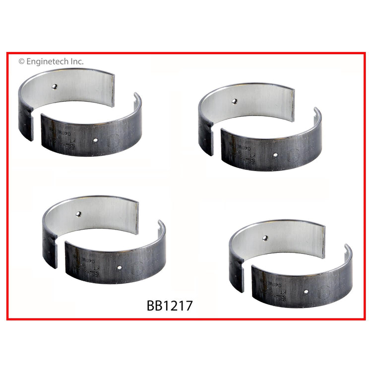Enginetech BB1217STD Engine Full Connecting Rod Bearing Set for Toyota Celica and Corolla