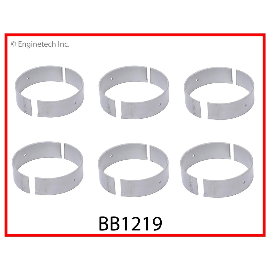 Enginetech BB1219.25 Engine Full Connecting Rod Bearing Set for Nissan and Suzuki Vehicles