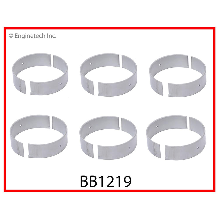 Enginetech BB1219.25 Engine Full Connecting Rod Bearing Set for Nissan and Suzuki Vehicles
