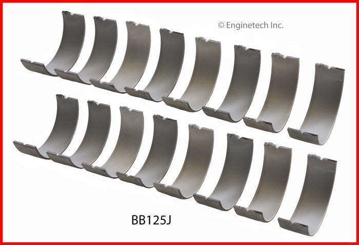 Enginetech BB125J020 Engine Connecting Rod Bearing Set for Buick Vehicles