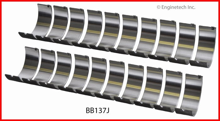 Enginetech BB137JSTD Engine Full Connecting Rod Bearing Set for Dodge Ram 2500 (1994-2003)