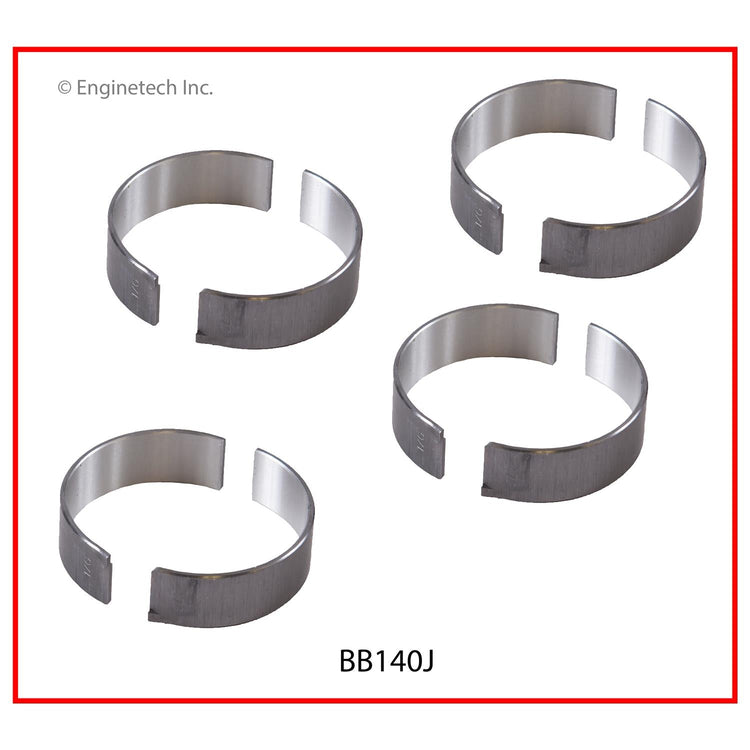 Enginetech BB140J.25 Engine Full Connecting Rod Bearing Set for Chevrolet and Buick Models
