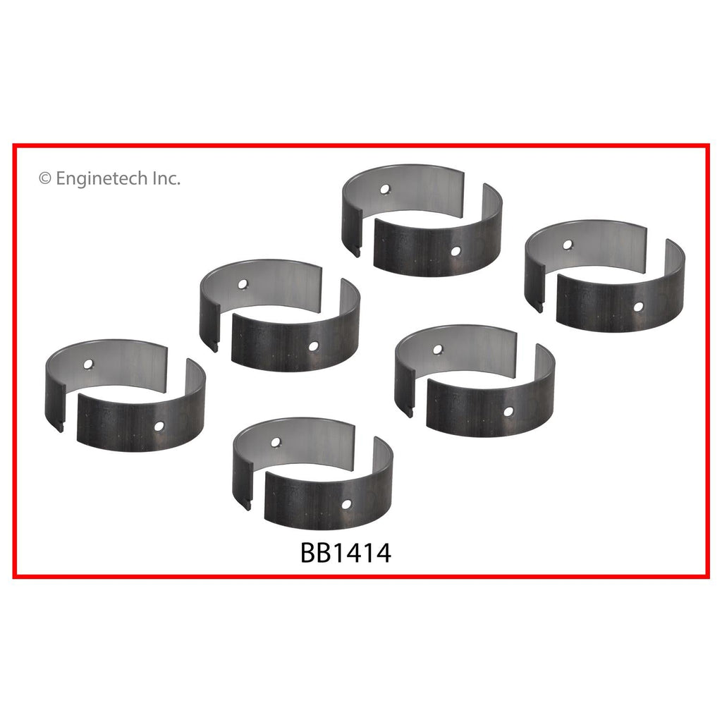 Enginetech BB1414STD Engine Full Connecting Rod Bearing Set for Toyota Celica and Cressida