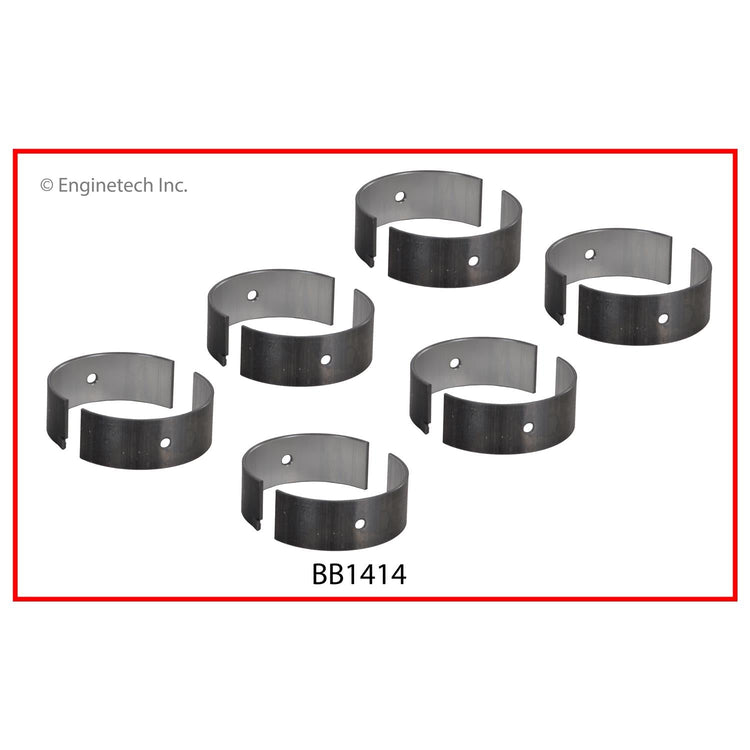 Enginetech BB1414STD Engine Full Connecting Rod Bearing Set for Toyota Celica and Cressida