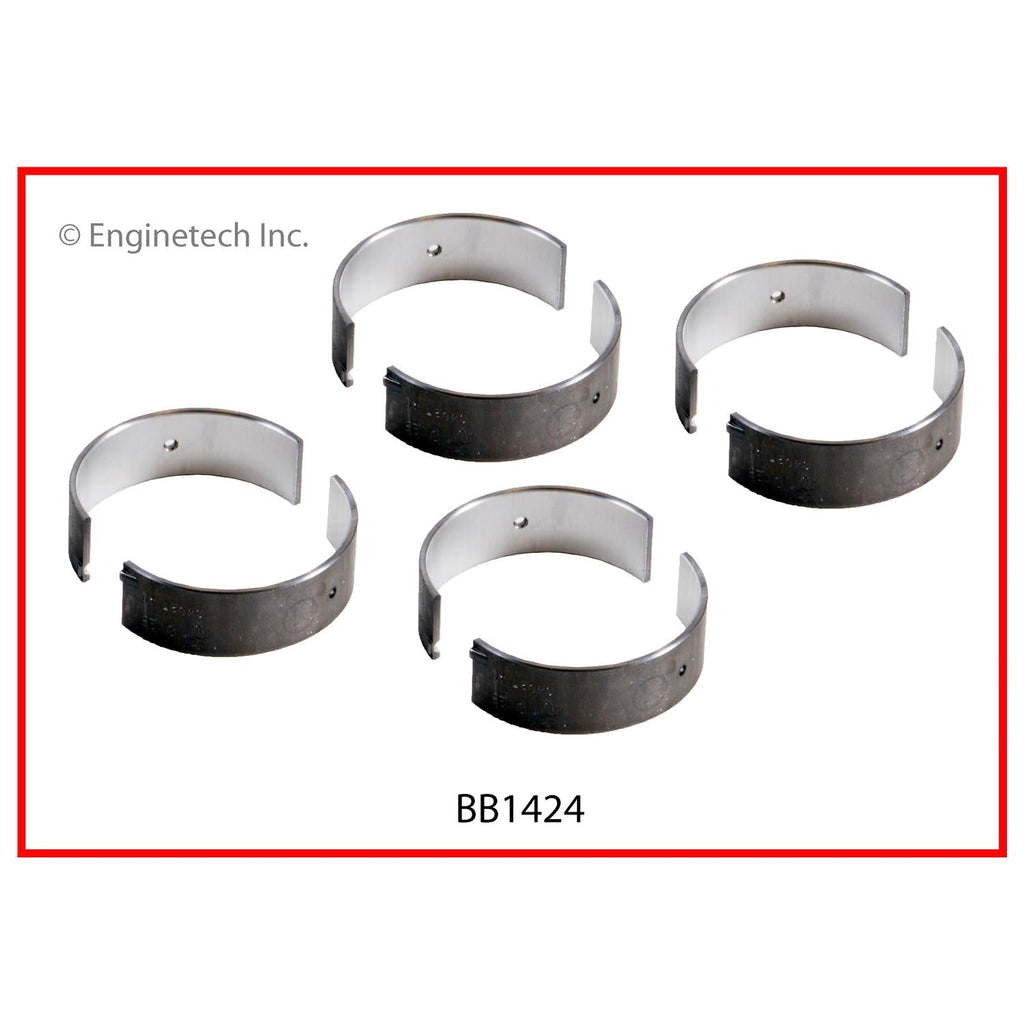 Enginetech BB1424.50 Engine Full Connecting Rod Bearing Set for Toyota Paseo and Tercel