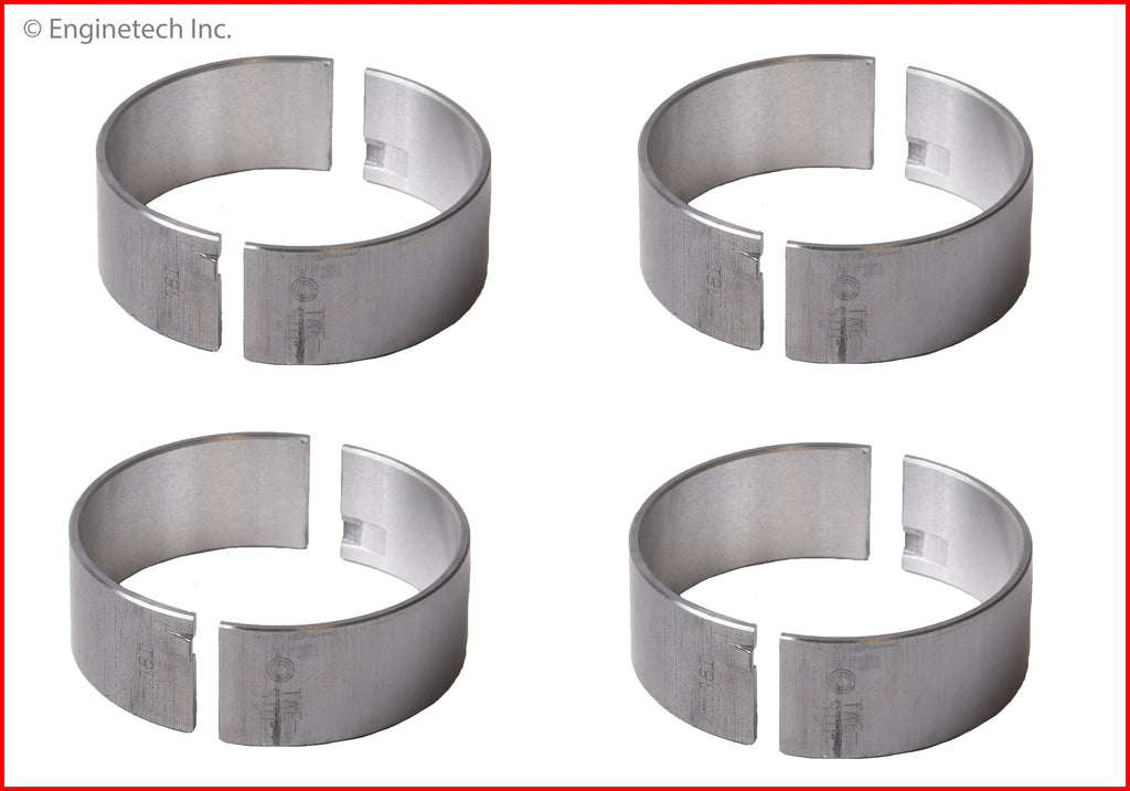 Enginetech BB146J.50 Engine Full Connecting Rod Bearing Set for Chevrolet Cruze and Sonic