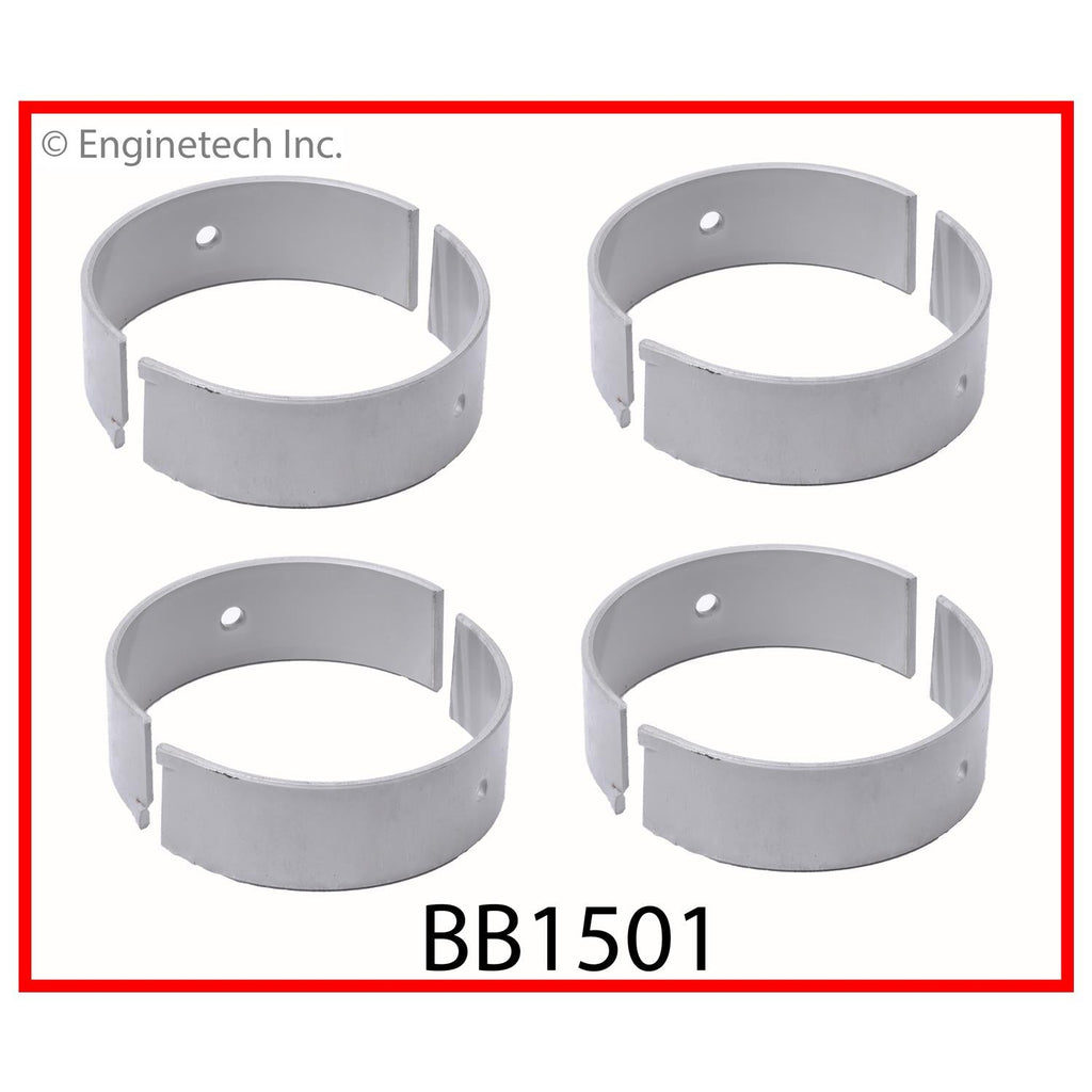 Enginetech BB1501STD Engine Full Connecting Rod Bearing Set for Honda Civic (2001-2005)