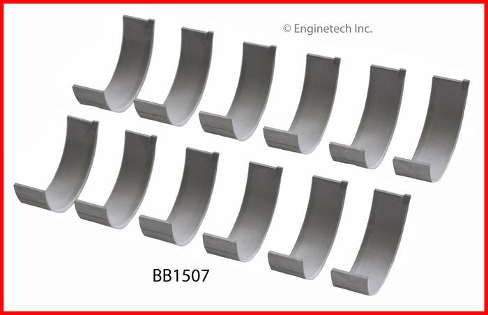 Enginetech BB1507STD Engine Full Connecting Rod Bearing Set for Hyundai and Kia Vehicles