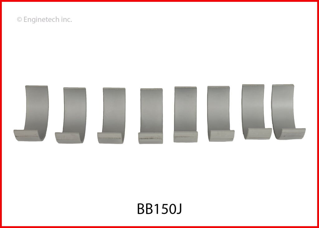 Enginetech BB150J010 Engine Full Connecting Rod Bearing Set for 2013-2015 Ford Models