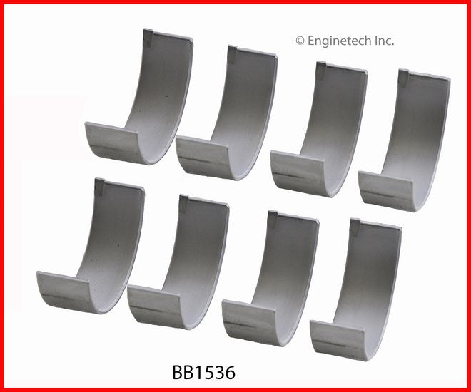 Enginetech BB1536STD Engine Full Connecting Rod Bearing Set for Honda and Acura Models