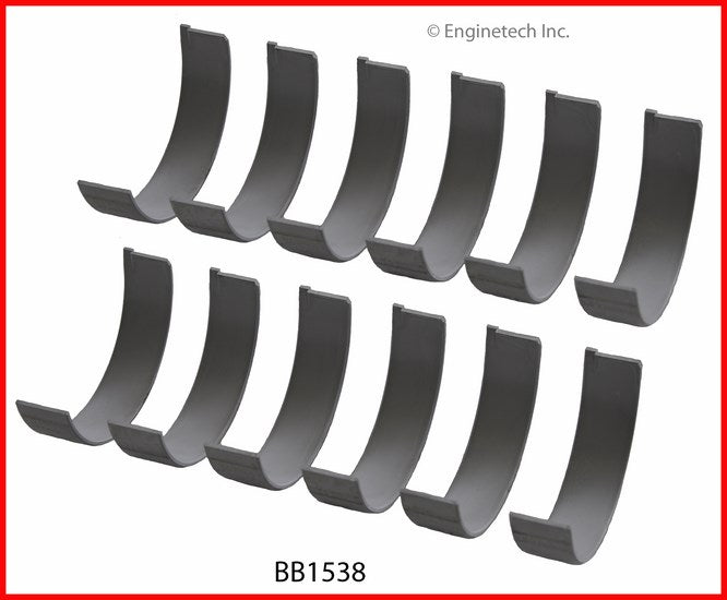 Enginetech BB1538STD Engine Full Connecting Rod Bearing Set for Honda and Acura 2012-2013