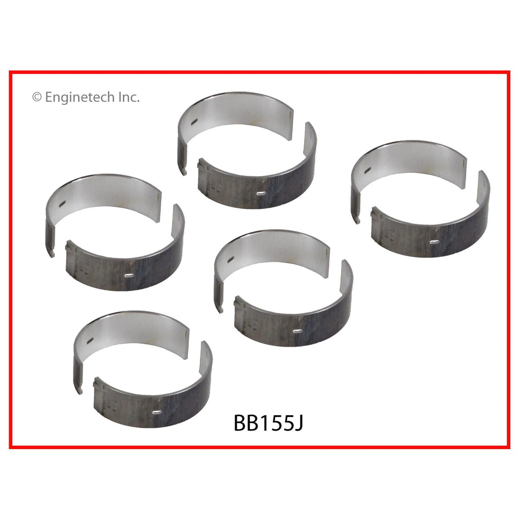 Enginetech BB155J.25 Engine Full Connecting Rod Bearing Set for Chevrolet Colorado and GMC Canyon