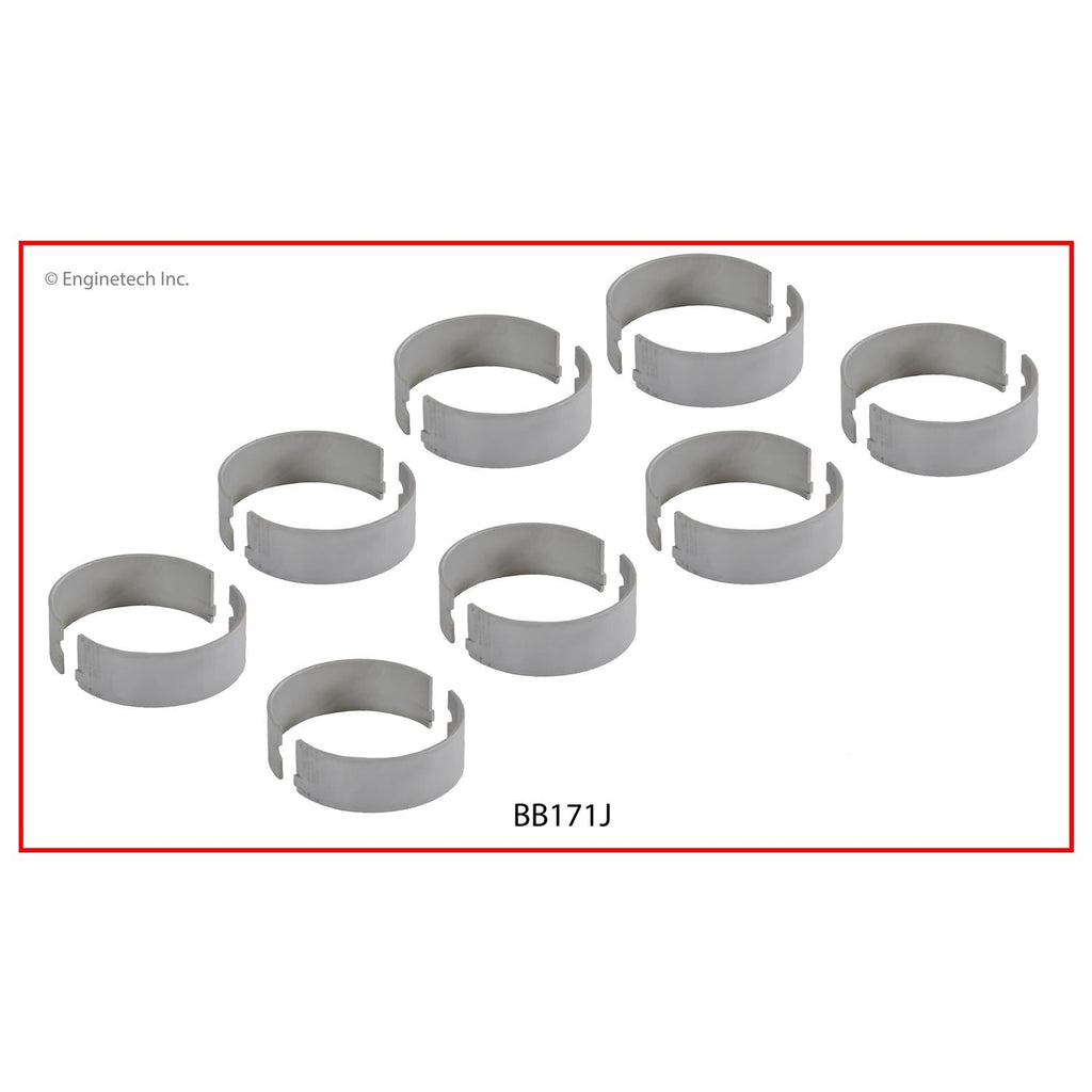 Enginetech BB171J010 Engine Full Connecting Rod Bearing Set for AMC Javelin and Rebel 1968-1974