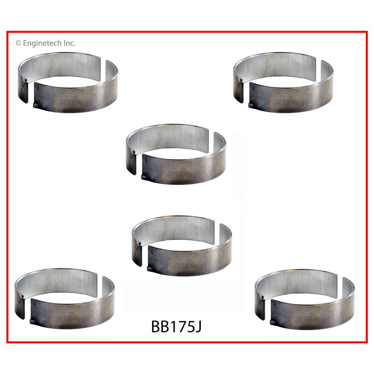 Enginetech BB175JSTD Full Connecting Rod Bearing Set for Chrysler and Dodge 2011-2012 Models