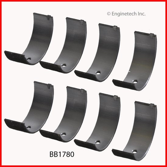 Enginetech BB1780STD Engine Full Connecting Rod Bearing Set for Toyota and Geo Models