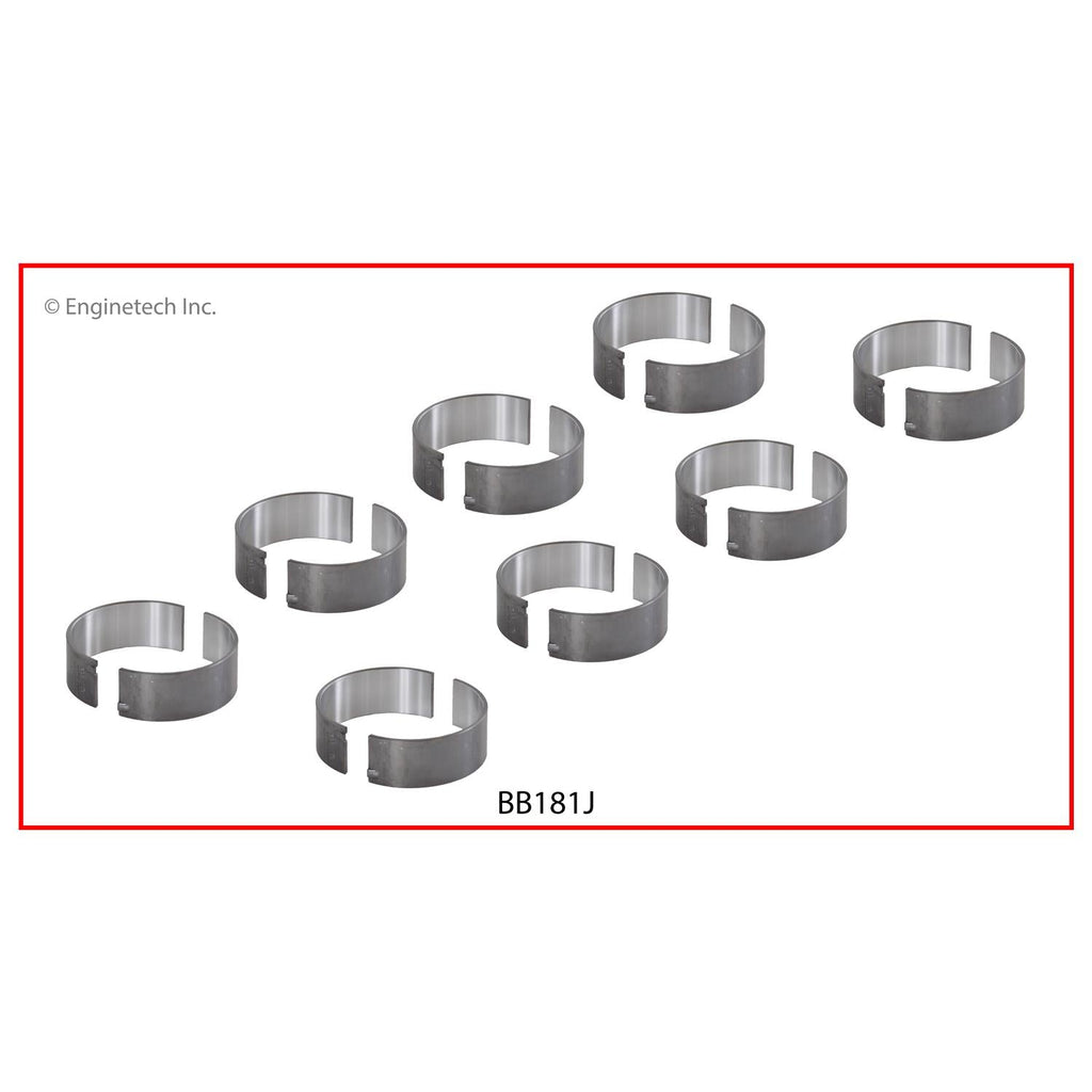 Enginetech BB181JSTD Engine Full Connecting Rod Bearing Set for Chrysler and Dodge Vehicles