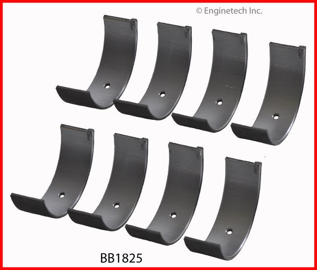 Enginetech BB1825.25 Engine Full Connecting Rod Bearing Set for Dodge and Plymouth Colts